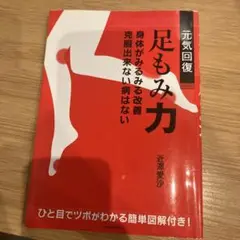 元気回復足もみ力 : 身体がみるみる改善克服出来ない病はない