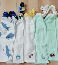 セール！　ハンドメイド　男の子用　おりこうエプロン　5枚　まとめ売り　抗菌