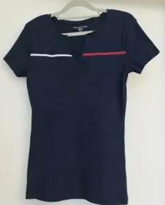 TOMMY HILFIGER 半袖Tシャツ ネイビー Sのサムネイル