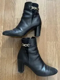 DIANA レザー ショートブーツ 24.5cmのサムネイル