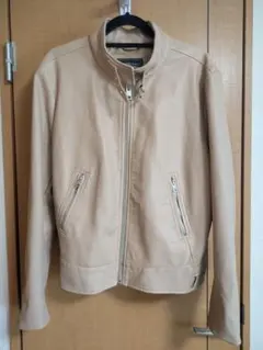 Levi Strauss & Co. ベージュ　フェイクレザージャケット