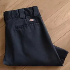Dickies 873ワークパンツ/チノ/WP873BK古着/実寸W34L29