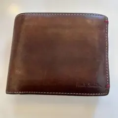 Paul Smith ダークブラウン 二つ折り財布のサムネイル