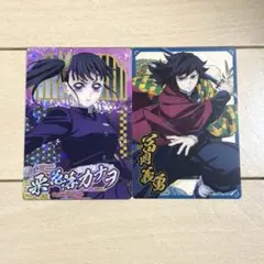 鬼滅の刃ウエハース10　冨岡義勇　栗花落カナヲ