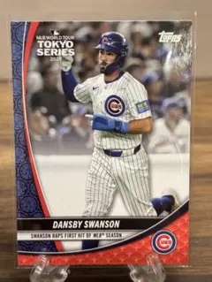 dansby swanson 2025 TOPPS UPDATE Japan
