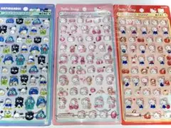 [正規品]サンリオボンボンドロップシール3枚セット(おまけ付き)