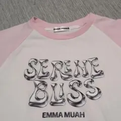 EMMA MUAH ラグラン Tシャツ ピンク