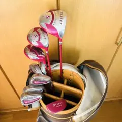【初心者推奨】Bisser レディース クラブセット 9本 女性 L 優しい