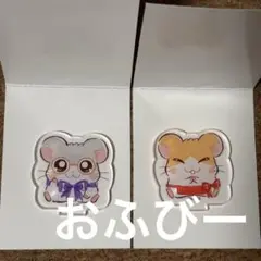 とっとこハム太郎 アクリルスタンド まいどくん めがねくん 2点セット