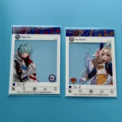 渚トラウト・エナー アールウェット NBAコラボ クリアカード にじさんじ