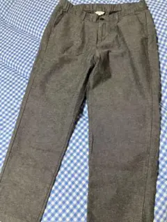未使用★スタジオクリップテーパードパンツグレーL