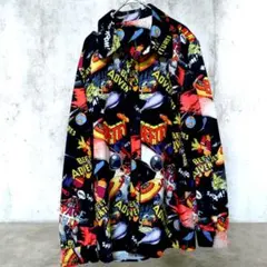 イカした柄シャツ戦闘力15まあたそBEFTEYビフティ