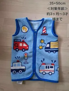 交通テーマ フリーススリーパー 35×50cm