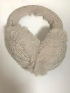 【大幅値下げ】ベージュファー耳あて