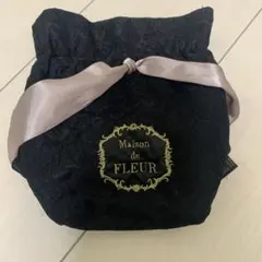 Maison de FLEUR ブラックポーチ 763810のサムネイル