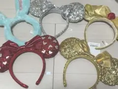 ディズニー　カチューシャセット