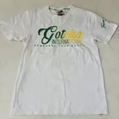 GOTCHA サーフ系 刺繍ロゴTシャツ L（A687）