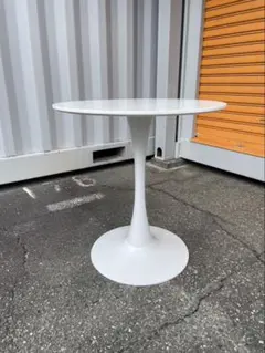A1 【相合家具 SOGOKAGU】ラウンドカフェテーブル ホワイト天板 - メルカリ