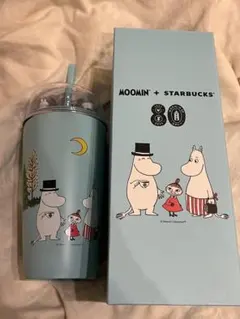 ムーミン スターバックス タンブラー 500ml 80周年　ギフト袋付き
