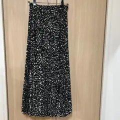 美品　おしゃれプリーツスカーチョ　フリーサイズ