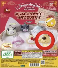 Sanrio characters めじるしアクセサリー ~なりきりまん~