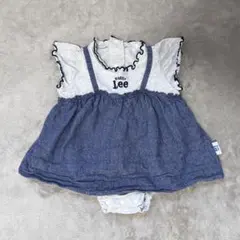 Lee デニムチュニック メロウシャツ 重ね着風