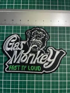 アイロンワッペン☆7☆GasMonkey☆ガスモンキー☆プラグ☆サル - メルカリ