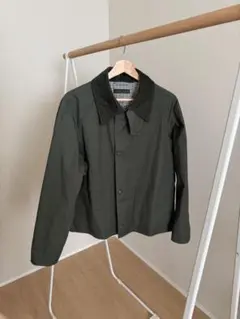 美品 ユニクロ オリーブグリーン コーデュロイ襟 ジャケット