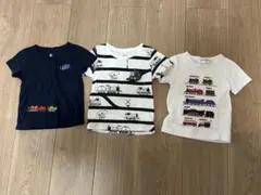 きかんしゃトーマスTシャツ 3枚セット 100 グラニフ95でも