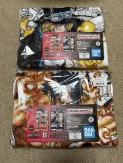 一番くじ ワンピースカード B賞 カードデザインブランケット エース サボ