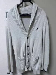 BURBERRY BLACK LABEL ショールカラーカーディガン ニット 2