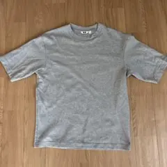 ユニクロ　エアリズムコットンオーバーサイズT ボーダー