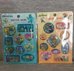 【新品未使用】【匿名配送】 ディズニーウォーターシール 2枚セット
