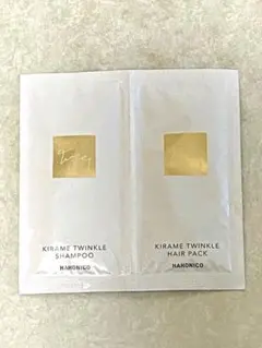 ハホニコ　キラメトゥインクルシャンプー＆ヘアパックセットのサムネイル