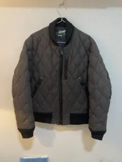 schott ショット キルティングダウンジャケット ブラウンのサムネイル