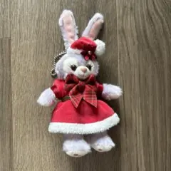 東京ディズニーシー　ステラルー　ぬいぐるみバッジ　クリスマス