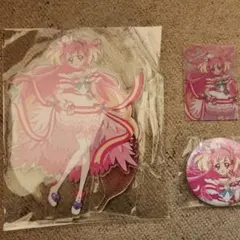 わんだふるぷりきゅあ わんだふる袋 キュアワンダフル アクリルスタンド 缶バッジ