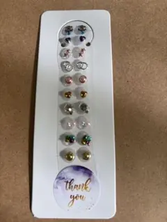 【ハンドメイド】耳ツボジュエリー20粒
