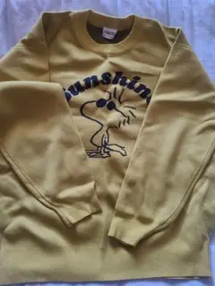 【PEANUTS×BAYFLOW】ピーナッツアソートスウェットL　ウッドストック