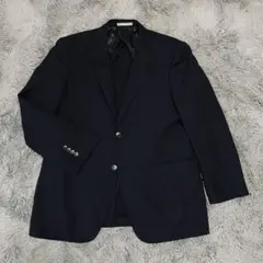 【YUKI TORII HOMME】ジャケット（BE5）黒 シャドーストライプのサムネイル