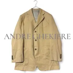 ANDRE GHEKIERE テーラードジャケット 黄色のサムネイル