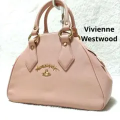ヴィヴィアンウエストウッド アングロマニア ヤスミン レザー ハンドバッグ レア