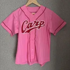 [完売品] 広島東洋カープ　ユニフォーム　ピンク　I ♡ CARP SSサイズ