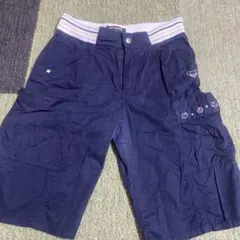 【着用品】カーゴスタイル ハーフパンツ ネイビー