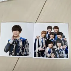 なにわ男子長尾謙杜ましかくフォト2枚セット集合＆個人カウコン 2022-2023