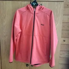 FILA ピンク フルジップパーカー LLサイズ