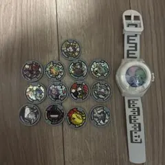 妖怪ウォッチキャラクターメダルと妖怪ウォッチ付き！