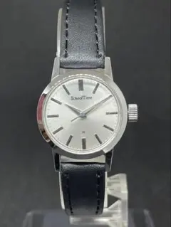 1970年代製　SEIKO セイコー スクールタイム 手巻腕時計 稼働品のサムネイル