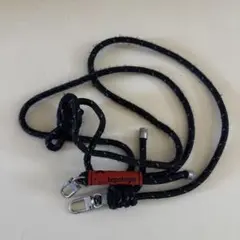 topologie スマホショルダーストラップ ブラック