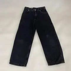 ZARA キッズ ブラック デニムパンツ ロングパンツのサムネイル